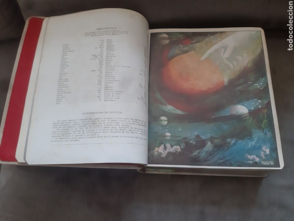 Libros de segunda mano: Libro La Biblia (Edici&oacute;n Lujo) Ed. Edaf 1971 - Foto 7