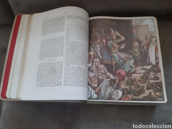 Libros de segunda mano: Libro La Biblia (Edici&oacute;n Lujo) Ed. Edaf 1971 - Foto 8