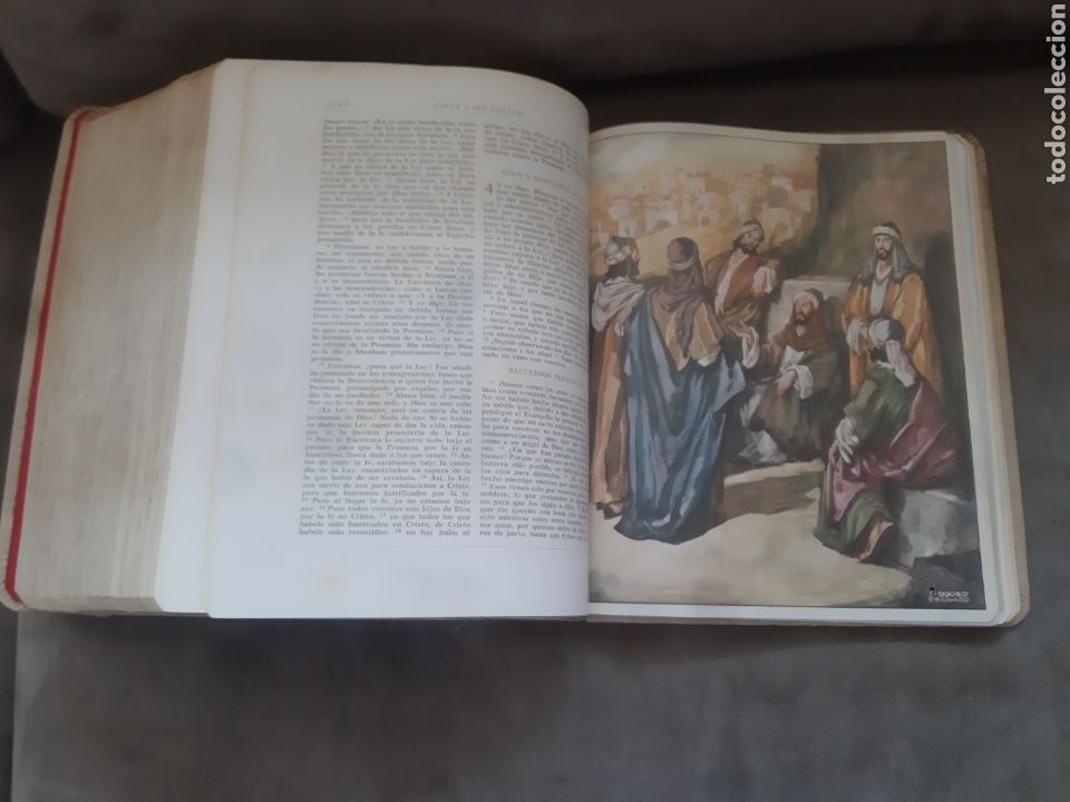Libros de segunda mano: Libro La Biblia (Edici&oacute;n Lujo) Ed. Edaf 1971 - Foto 10