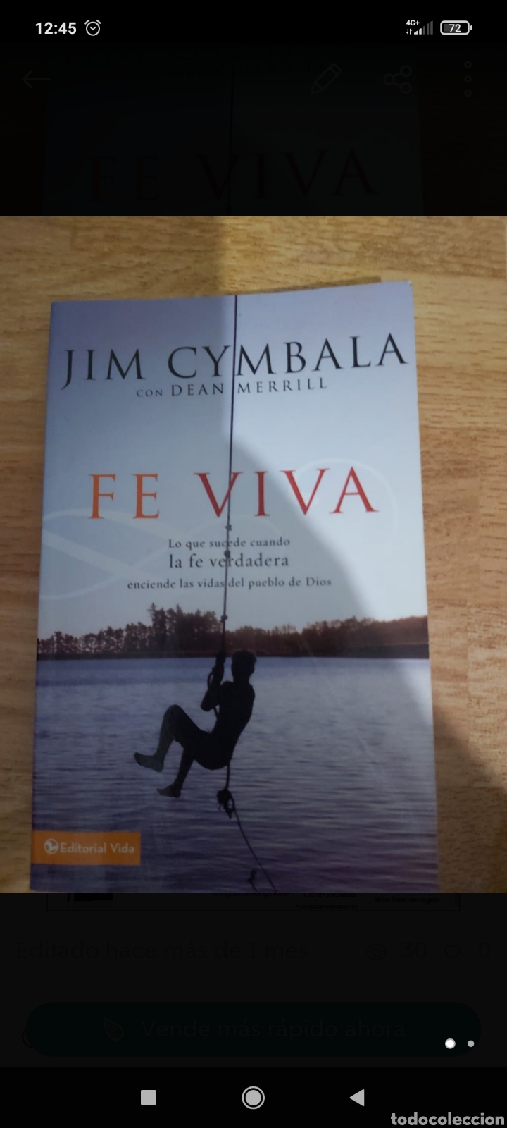 Libros de segunda mano: Fe viva,Jim Cymbala - Foto 1