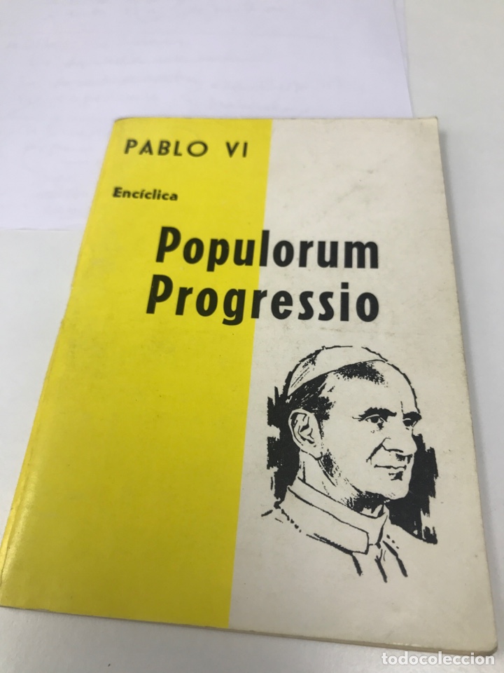 Libros de segunda mano: Populorum progressio - Foto 1