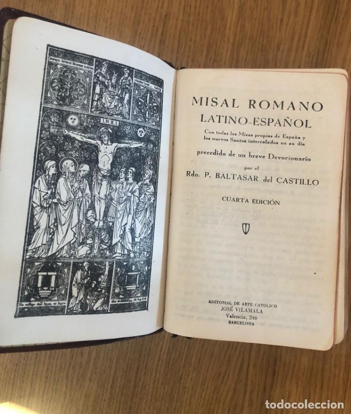 Libros de segunda mano: Dos misales - Foto 8