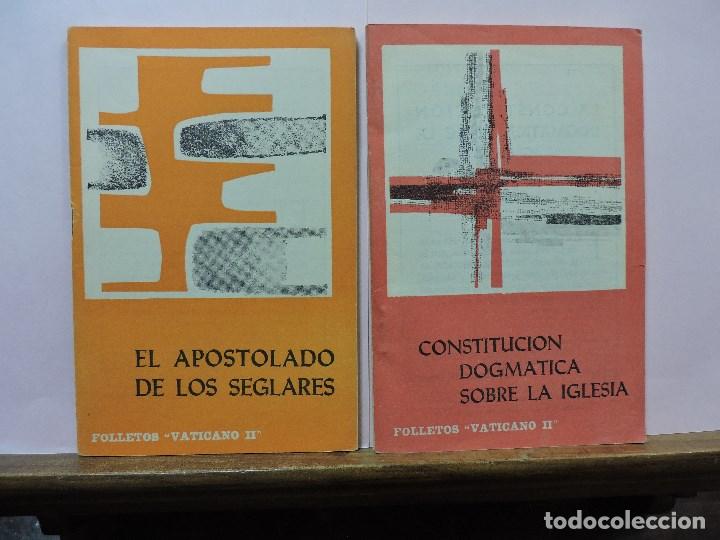 Libri di seconda mano: Folletos Vaticano II. El apostolado de los seglares y constituci&oacute;n dogm&aacute;tica sobre la Iglesia.