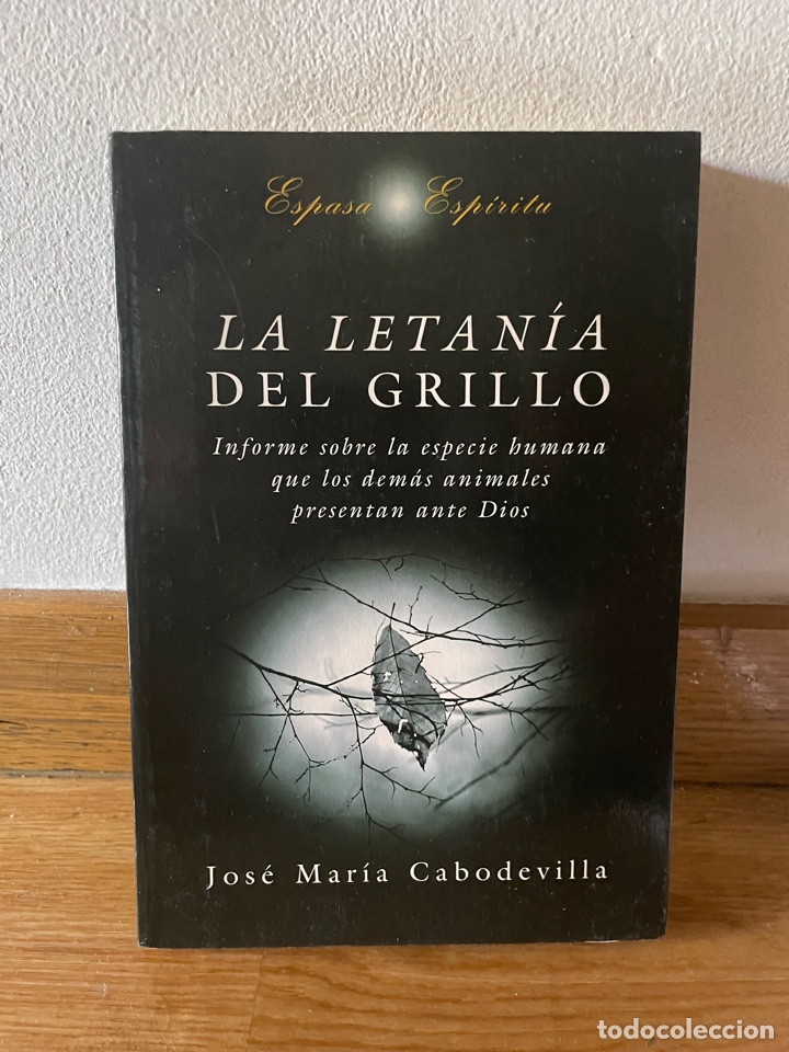Libros de segunda mano: La letan&iacute;a del grillo Jos&eacute; Mar&iacute;a Cabodevilla - Foto 1