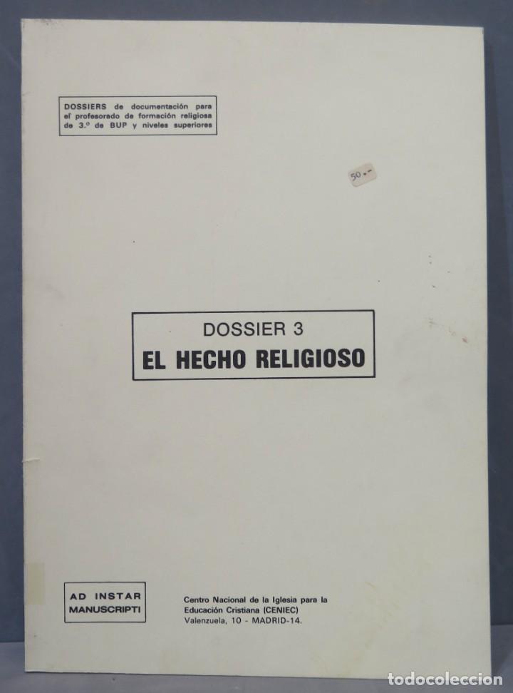 Libros de segunda mano: EL HECHO RELIGIOSO. CENIEC - Foto 1