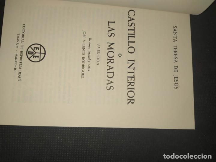 Libros de segunda mano: Santa Teresa. Las Moradas - Foto 3