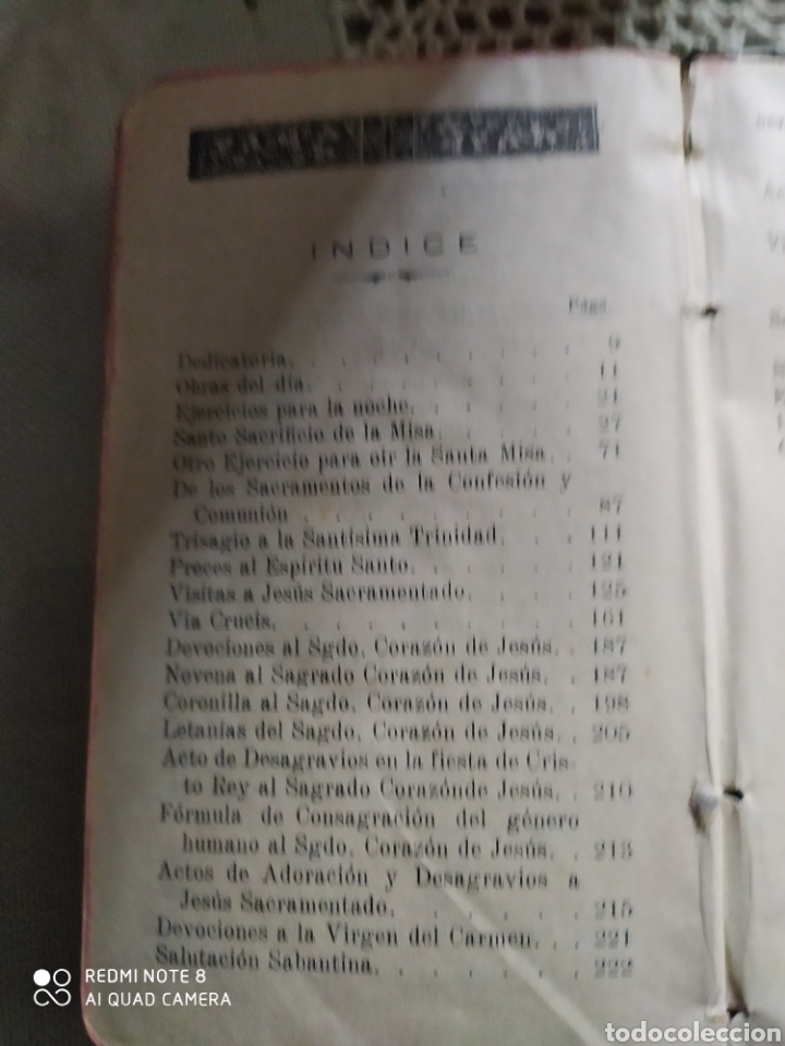 Libros de segunda mano: Devocionario Carmelitano 1938 Religion - Foto 5