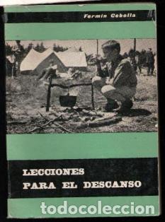 Libros de segunda mano: Lecciones para el descanso, Ferm&iacute;n Cebolla - Foto 1