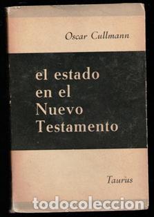 Libros de segunda mano: El estado en el Nuevo Testamento, Oscar Cullmann - Foto 1