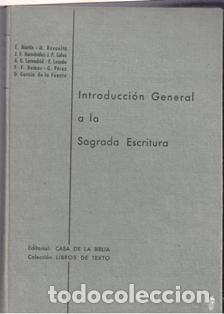 Libros de segunda mano: Introducci&oacute;n General a la Sagrada Escritura. VVAA - Foto 1