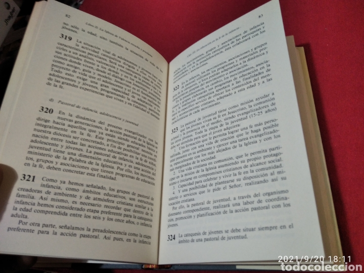 Libros de segunda mano: Libro Constituciones Sinodales, arzobispado de Valencia 1987 - Foto 6