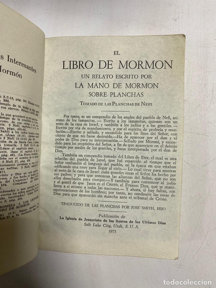 Libros de segunda mano: EL LIBRO DE MORM&Oacute;N. UTAH, 1973. PAGS: 595 - Foto 3