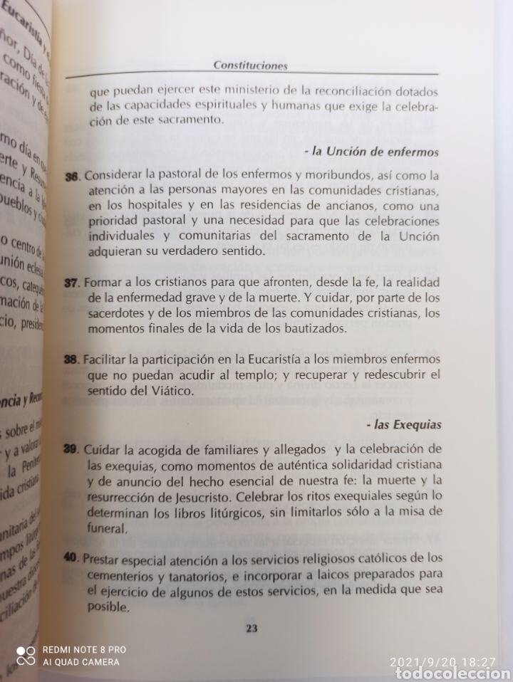 Libros de segunda mano: CONSTITUCIONES SINODALES DECRETO GENERAL - Foto 3