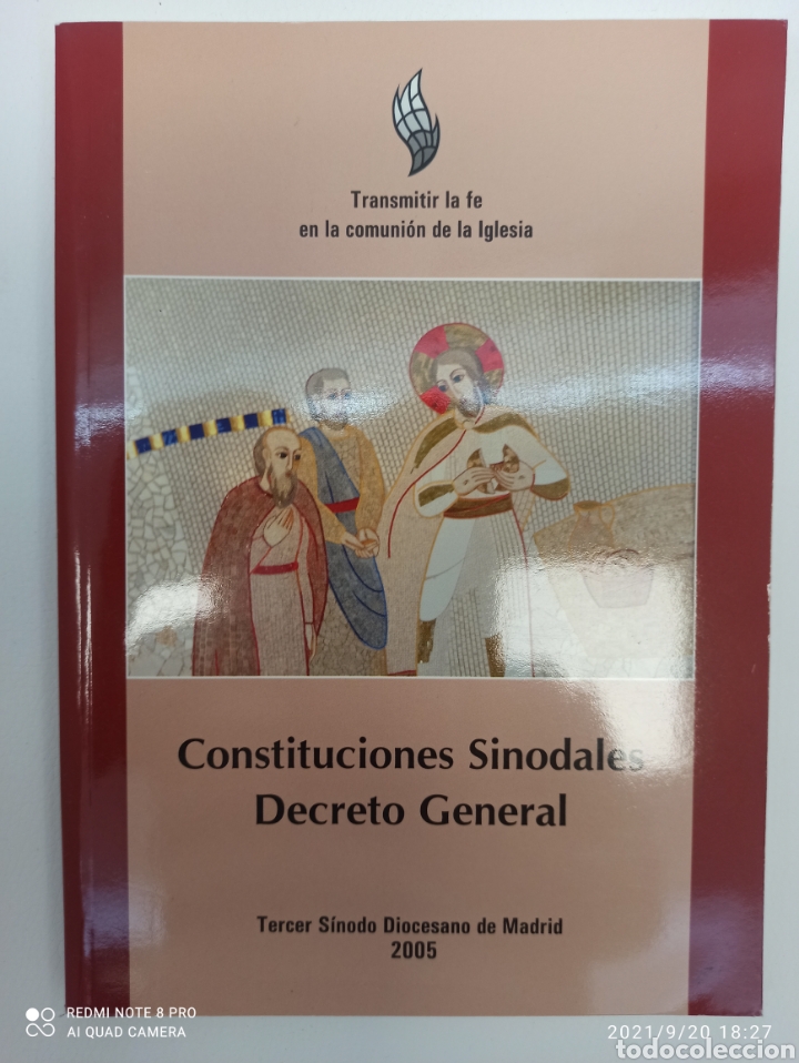 Libros de segunda mano: CONSTITUCIONES SINODALES DECRETO GENERAL - Foto 1