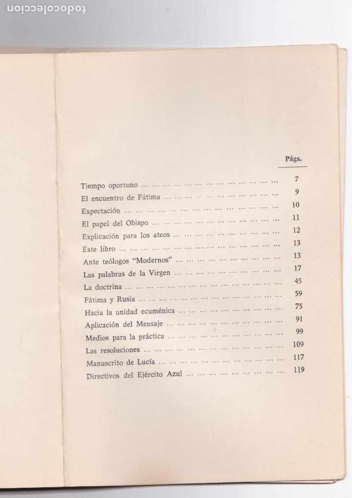 Libros de segunda mano: UN CORAZON PARA TODOS-EDICIONES SOL DE FATIMA - Foto 3