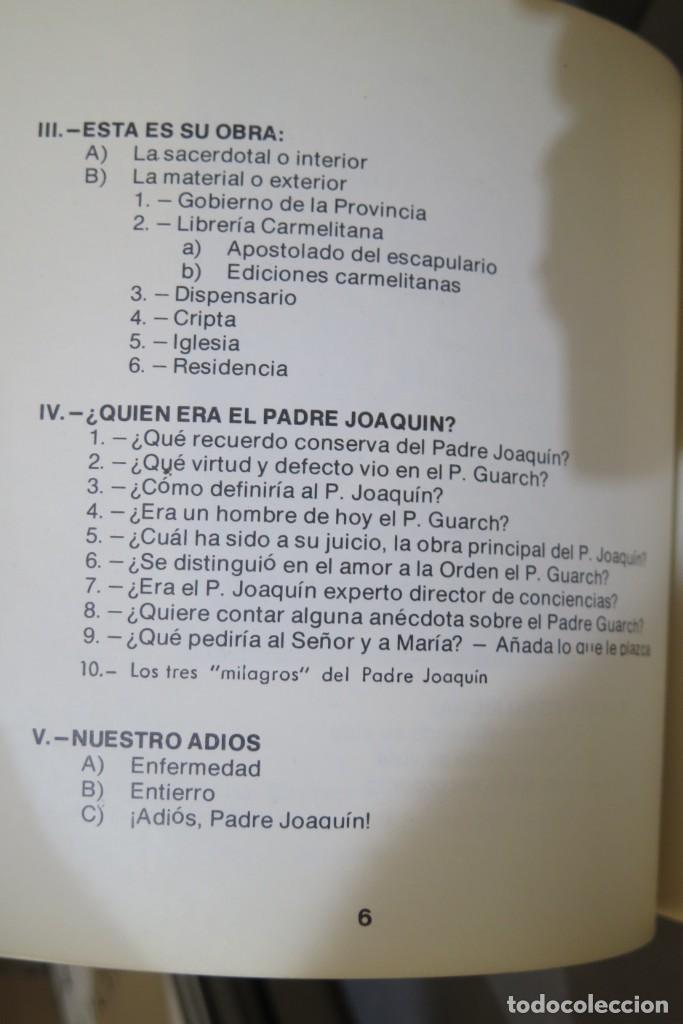 Libros de segunda mano: EL PADRE. JOAQUIN MARIA GUARCH - Foto 3