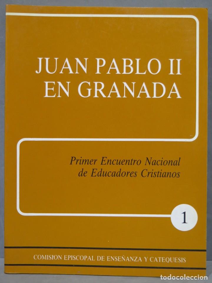 Libros de segunda mano: JUAN PABLO II EN GRANADA - Foto 1
