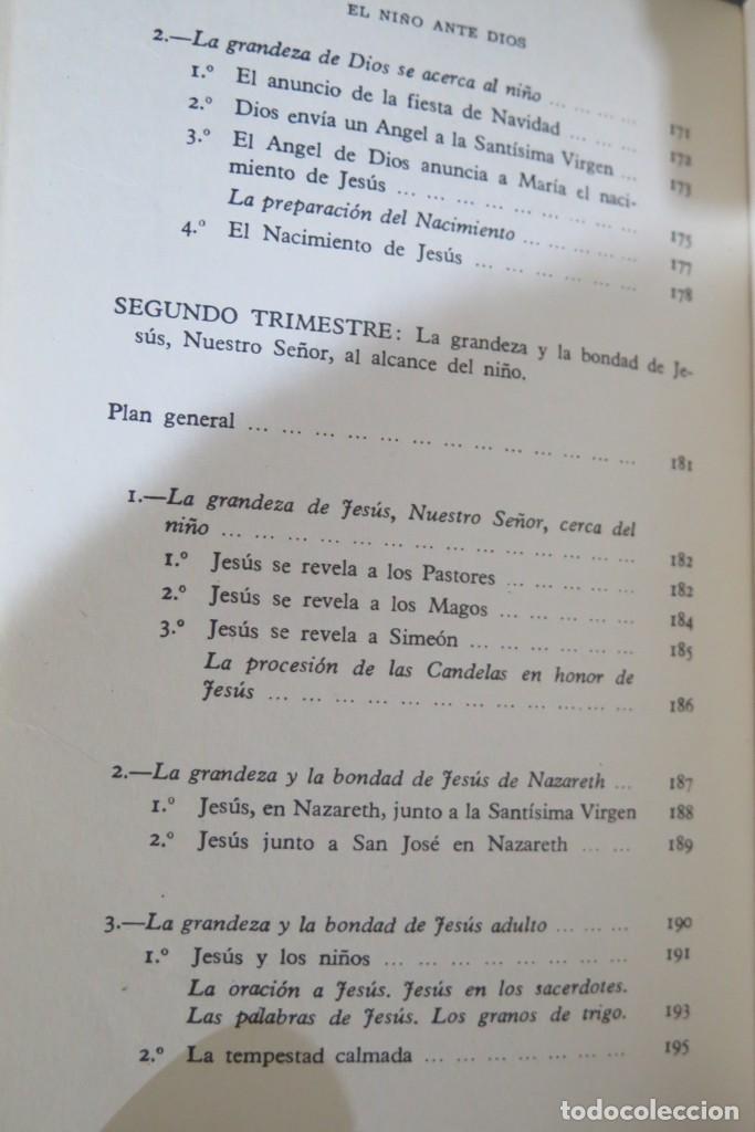 Libros de segunda mano: EL NI&Ntilde;O ANTE DIOS - Foto 7