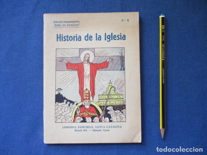 Libros de segunda mano: COLECCI&Oacute;N CINEMATOGR&Aacute;FICA &rdquo;ARRIBA LOS CORAZONES&rdquo; N.&ordm; 2 / 1942 HISTORIA DE LA IGLESIA - DESDE LOS OR&Iacute;