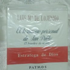 Libros de segunda mano: EL TESTIMONIO PERSONAL DE SAN PABLO. III. EL HOMBRE DE ACCIÓN. LOJENDIO. PATMOS, N. 120. 1965.