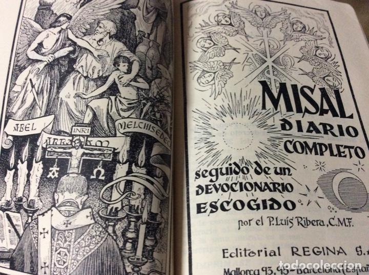 Libros de segunda mano: Misal diario devocionario - Foto 1