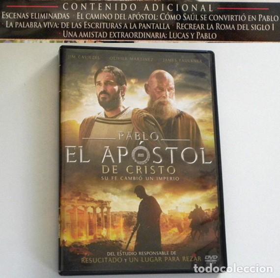 Libros de segunda mano: DVD PEL&Iacute;CULA PABLO EL APOSTOL DE CRISTO - SANTO RELIGI&Oacute;N CRISTIANA ROMA CAVIEZEL FAULKNER - NO LIBRO