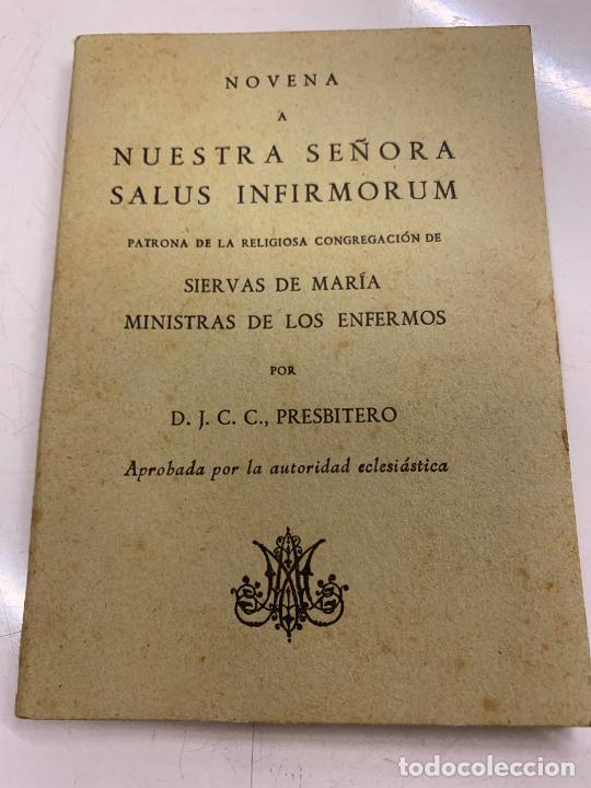Gebrauchte B&uuml;cher: NUESTRA SE&Ntilde;ORA SALUS INFIRMORUM, Antiguo libro religioso, 54pgs. 11X8cms.