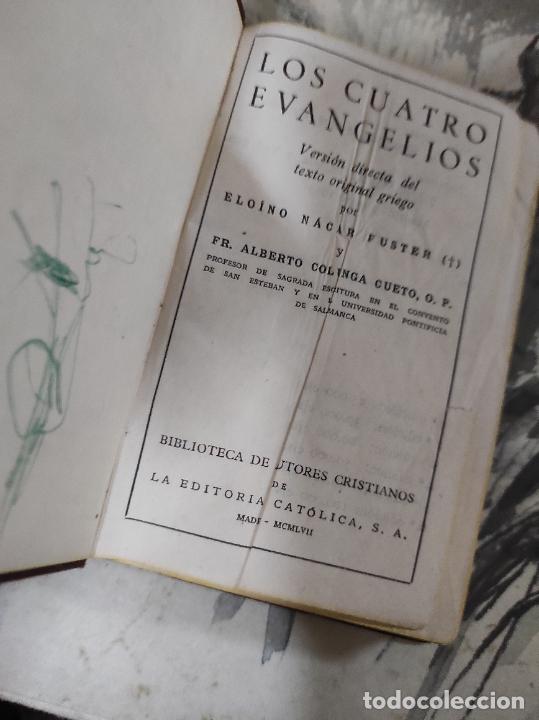 Libros de segunda mano: Los cuatro Evangelios - BAC - Foto 2