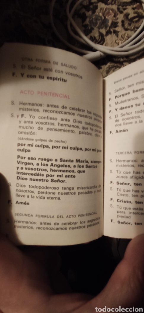 Libros de segunda mano: Misal Breve. Eusebio Arregui D&iacute;az. 1969. ASM - Foto 8