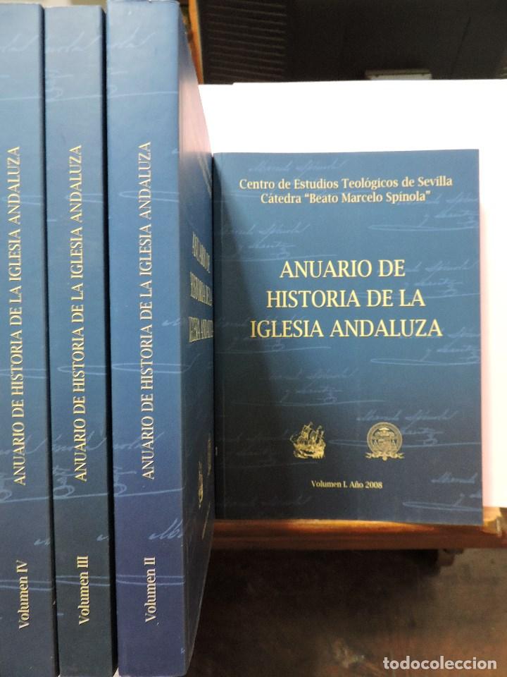 Libri di seconda mano: Anuario de historia de la iglesia andaluza. Vol&uacute;menes I, II, III y IV. 2008, 2009, 2010 y 2011