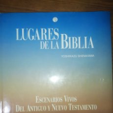Libros de segunda mano: LUGARES DE LA BIBLIA, YOSHIKAZU SHIRAKAWA.. Lote 299710808
