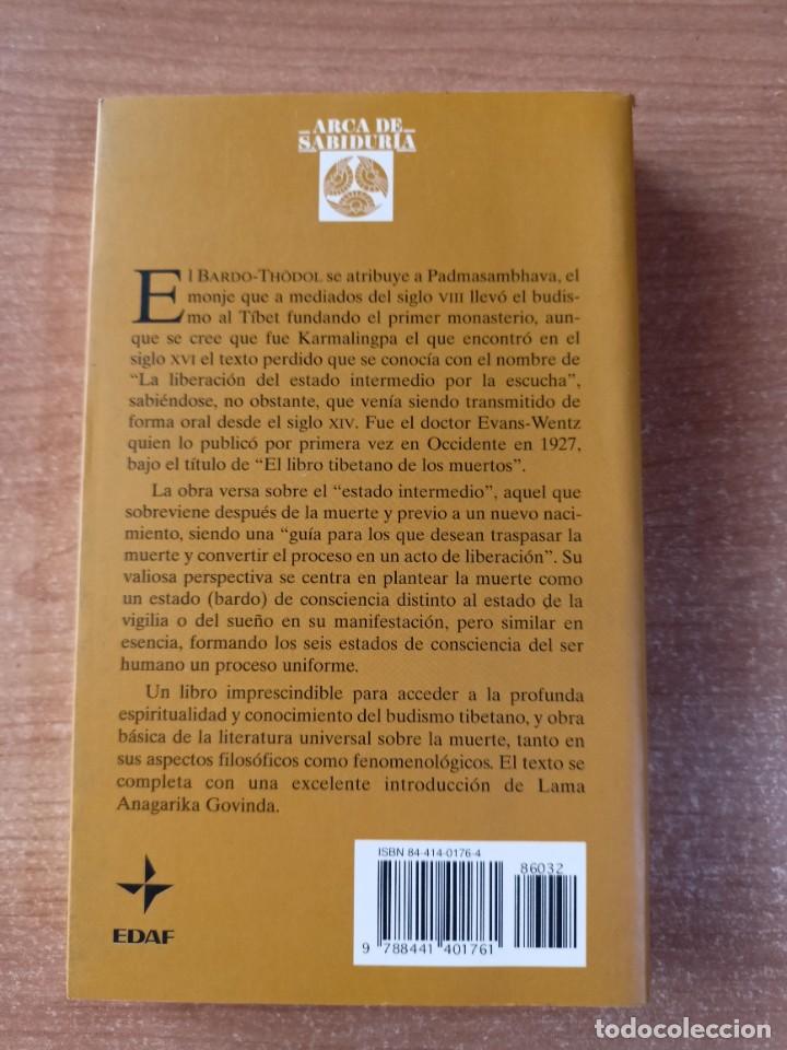 Libros de segunda mano: El libro tibetano de los muertos - Bardo-Th&ouml;dol - Foto 2