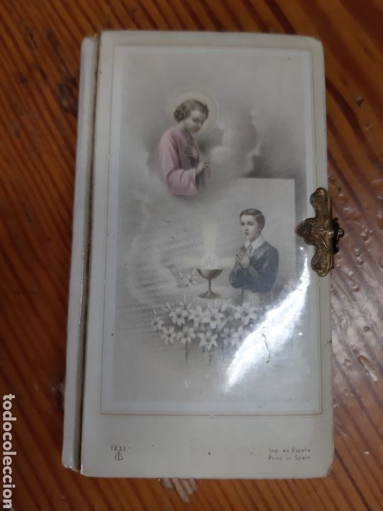 Libros de segunda mano: Misal antiguo primera comuni&oacute;n - Foto 1