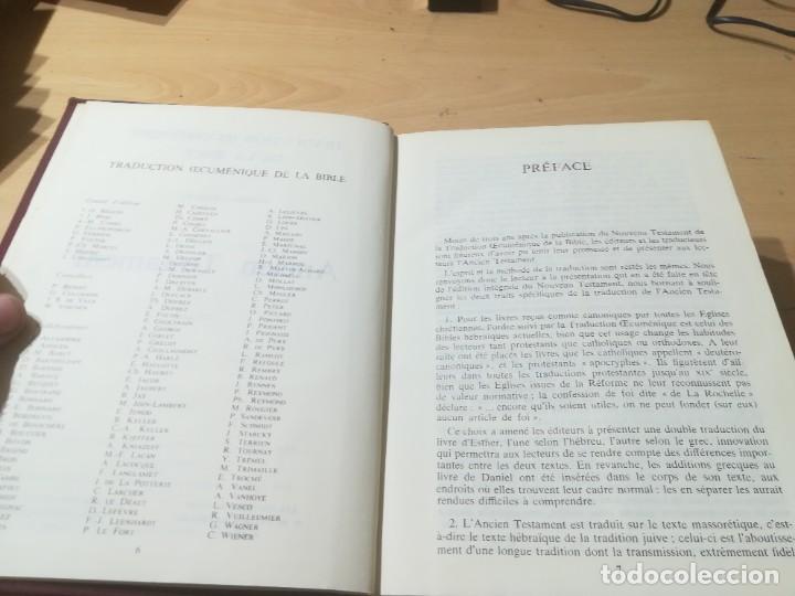 Libros de segunda mano: ANCIEN TESTAMENT / EDITION INTEGRALE / EN FRANCES / AM67 - Foto 8