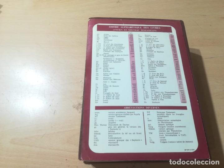 Libros de segunda mano: ANCIEN TESTAMENT / EDITION INTEGRALE / EN FRANCES / AM67 - Foto 15