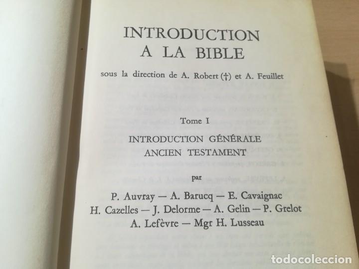 Libros de segunda mano: INTRODUCTION A LA BIBLE / EN FRANCES / DESCLEE / A&Ntilde;73 - Foto 6