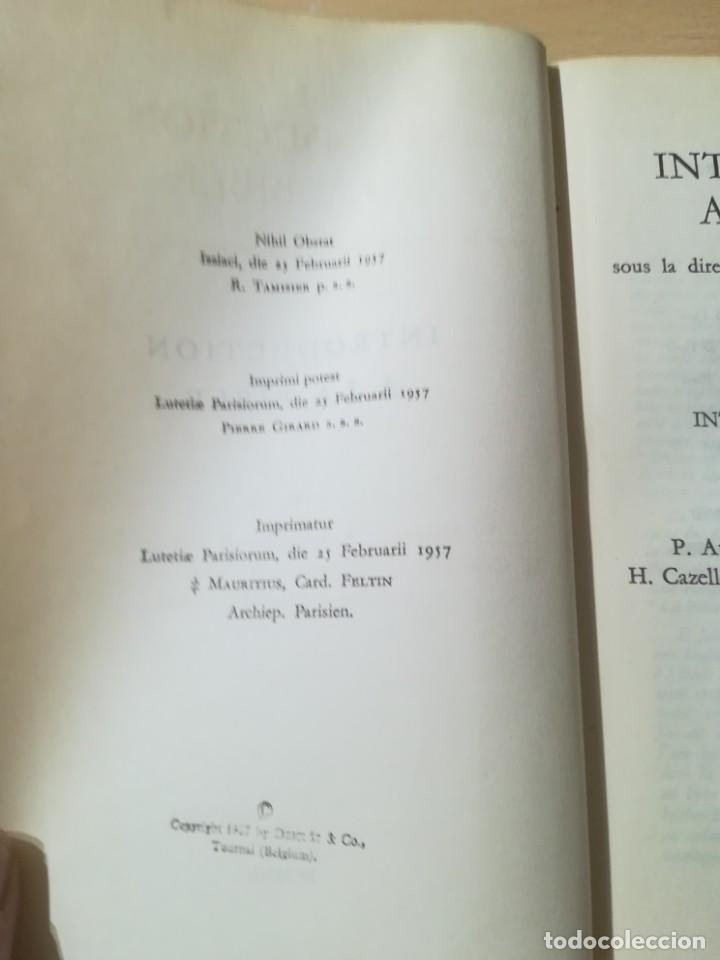 Libros de segunda mano: INTRODUCTION A LA BIBLE / EN FRANCES / DESCLEE / A&Ntilde;73 - Foto 7