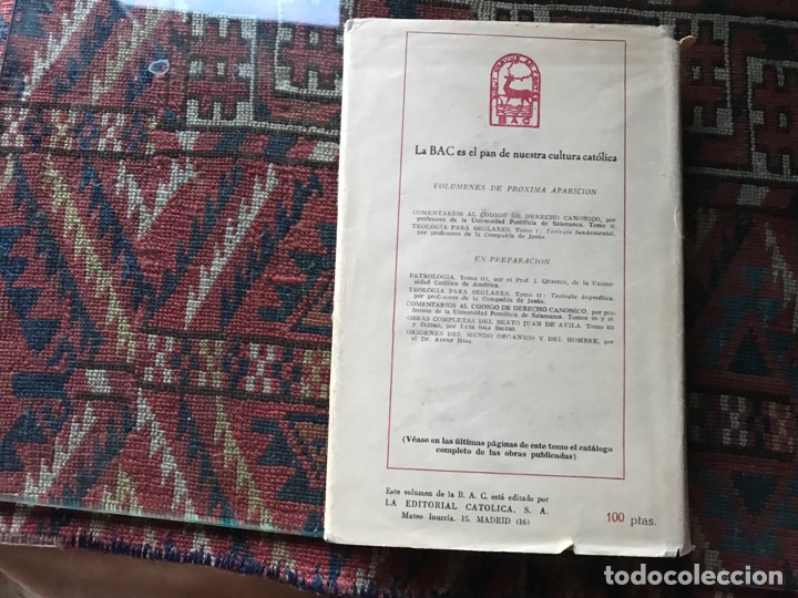 Libros de segunda mano: Teolog&iacute;a de la m&iacute;stica. B. Jim&eacute;nez Duque. BAC - Foto 4