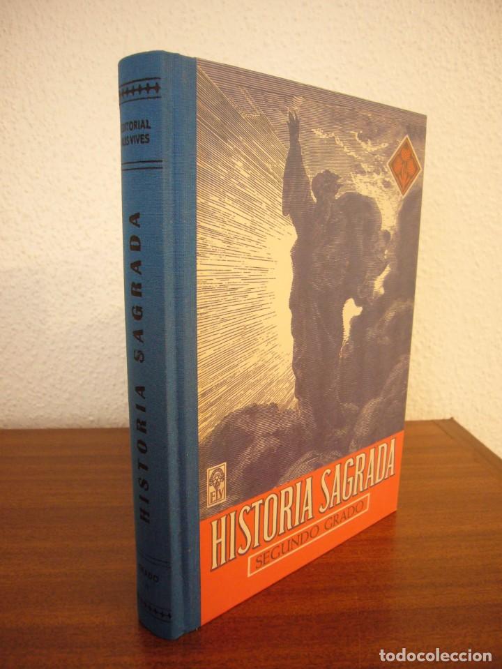 HISTORIA SAGRADA. SEGUNDO GRADO (EDELVIVES) FACSÍMIL DE LA EDICIÓN DE 1952. COMO NUEVO. (Libros de Segunda Mano - Religión)