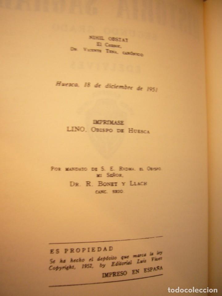 Libros de segunda mano: HISTORIA SAGRADA. SEGUNDO GRADO (EDELVIVES) FACSÍMIL DE LA EDICIÓN DE 1952. COMO NUEVO. - Foto 6 - 303262693