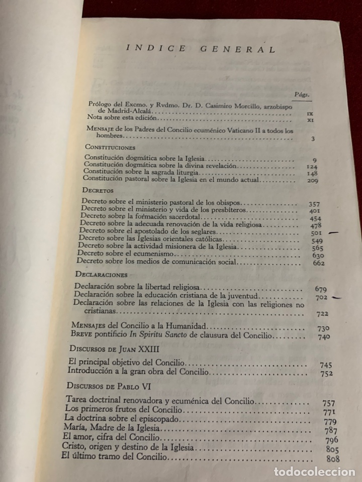 Libros de segunda mano: Concilio Vaticano II. Ed. Biling&uuml;e. - Foto 3