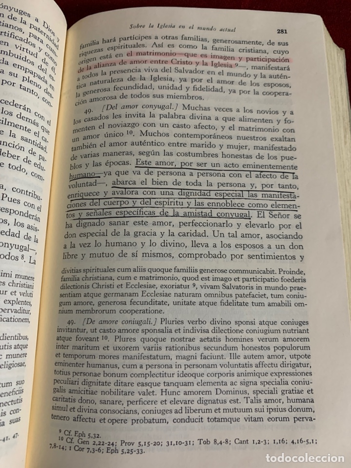 Libros de segunda mano: Concilio Vaticano II. Ed. Biling&uuml;e. - Foto 6