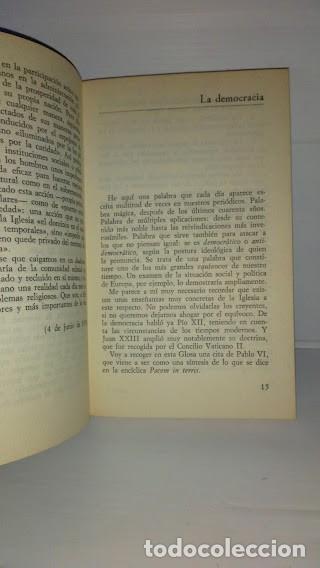 Libros de segunda mano: Glosas - Cardenal Narciso Jubany - Ediciones Paulinas 1980 - Foto 14 - 303465873