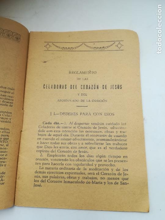 Libros de segunda mano: REGLAMENTO DE LAS CELADORES DEL CORAZON DE JESUS. 1927. BILBAO - Foto 2 - 303510503