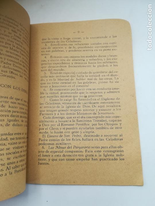 Libros de segunda mano: REGLAMENTO DE LAS CELADORES DEL CORAZON DE JESUS. 1927. BILBAO - Foto 3 - 303510503