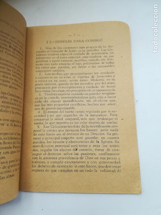 Libros de segunda mano: REGLAMENTO DE LAS CELADORES DEL CORAZON DE JESUS. 1927. BILBAO - Foto 4 - 303510503