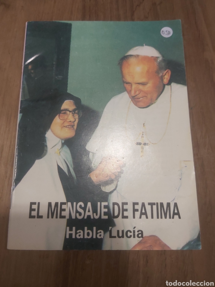 Libros de segunda mano: 1992 EL MESAJE DE F&Aacute;TIMA CON EL PAPA - Foto 1