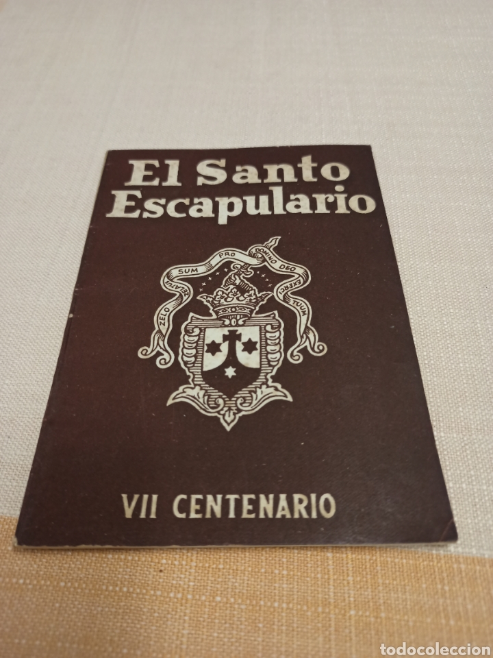 Libros de segunda mano: Librito.El santo Escapulario VII Centenario. - Foto 1