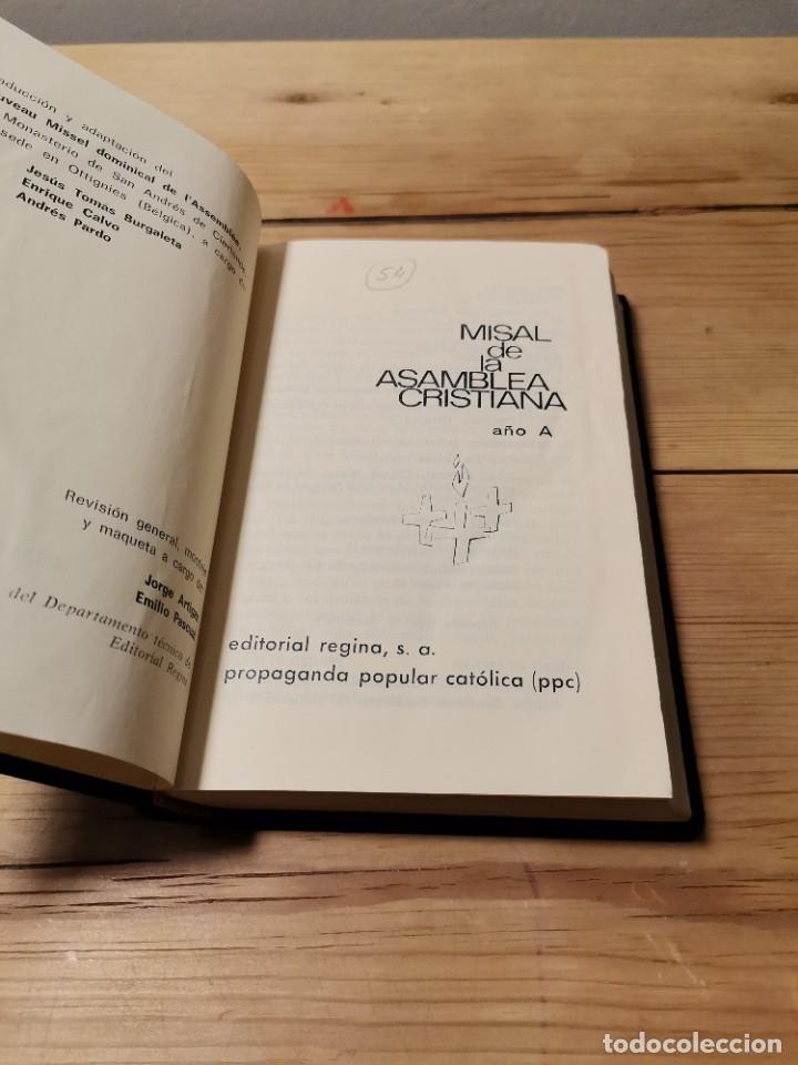 Libros de segunda mano: Misal de la asamblea cristiana - Foto 2