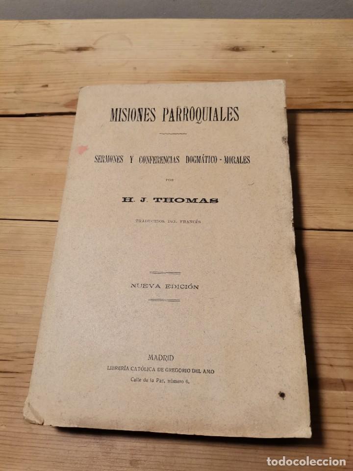 Libros de segunda mano: Misiones parroquiales - Foto 1